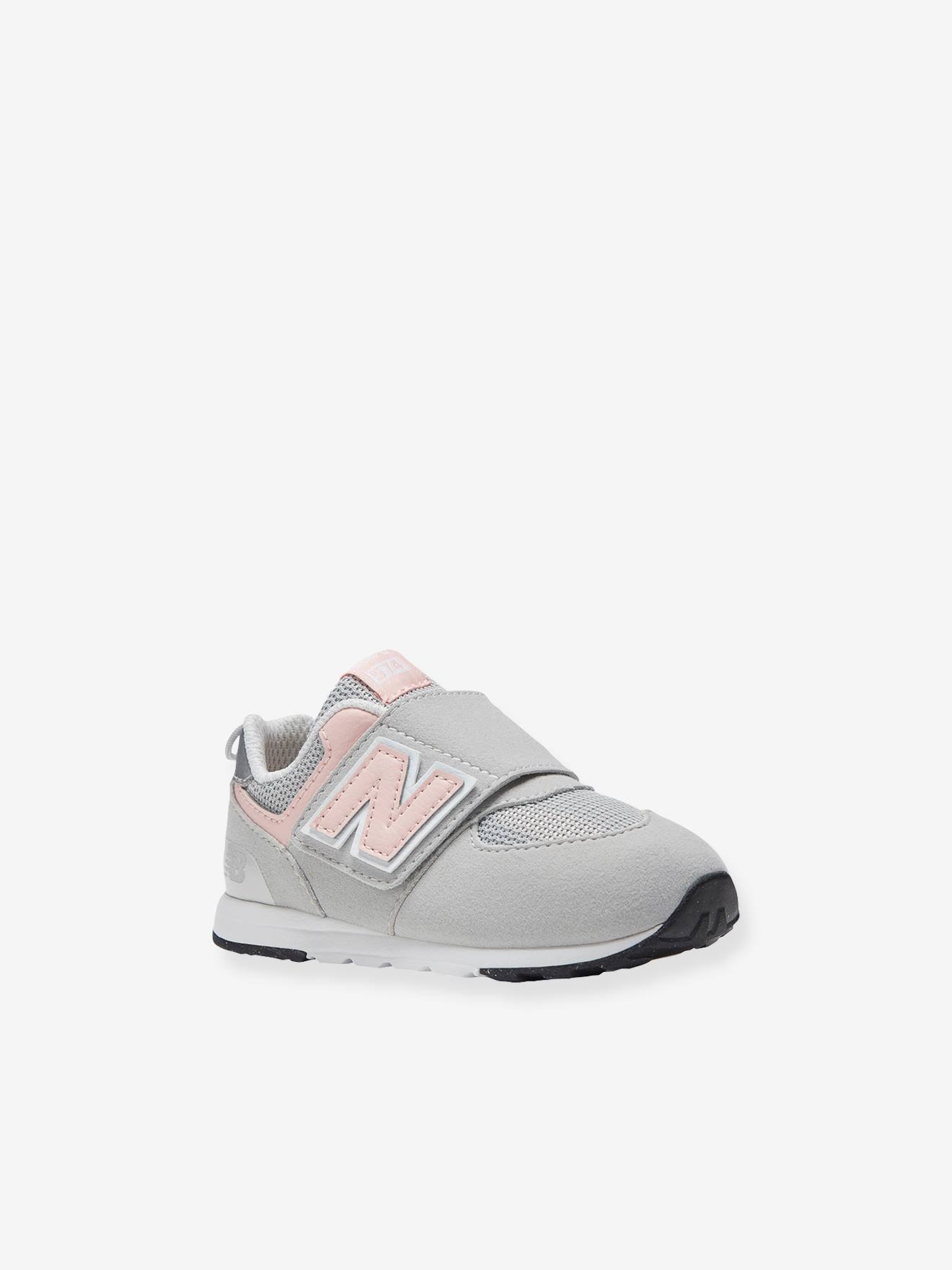 New Balance Baby Klett-Sneakers NW574PK NEW BALANCE - mausgrau