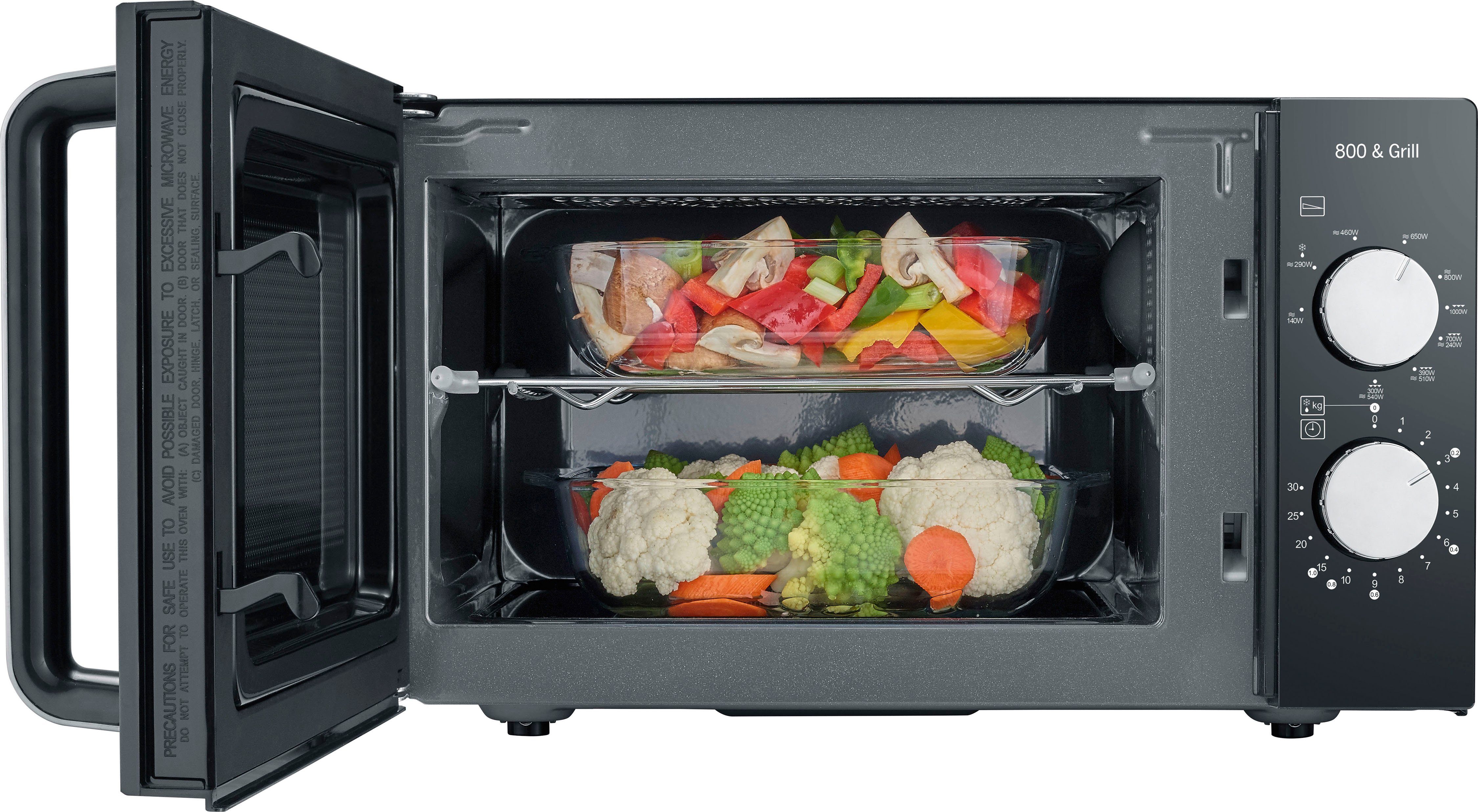 Severin Mikrowelle MW 7762, Grill, Mikrowelle, 20 l