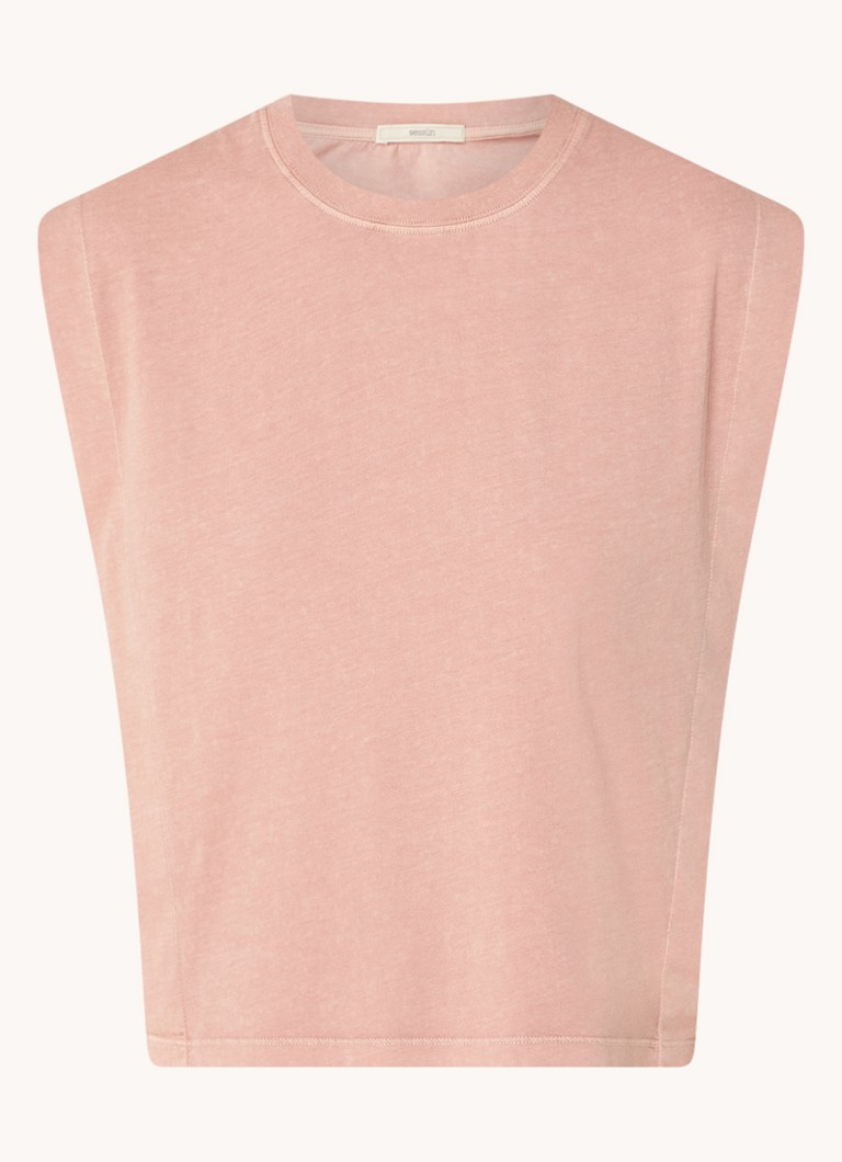 Sessùn Orlando sleeveless top with stretch