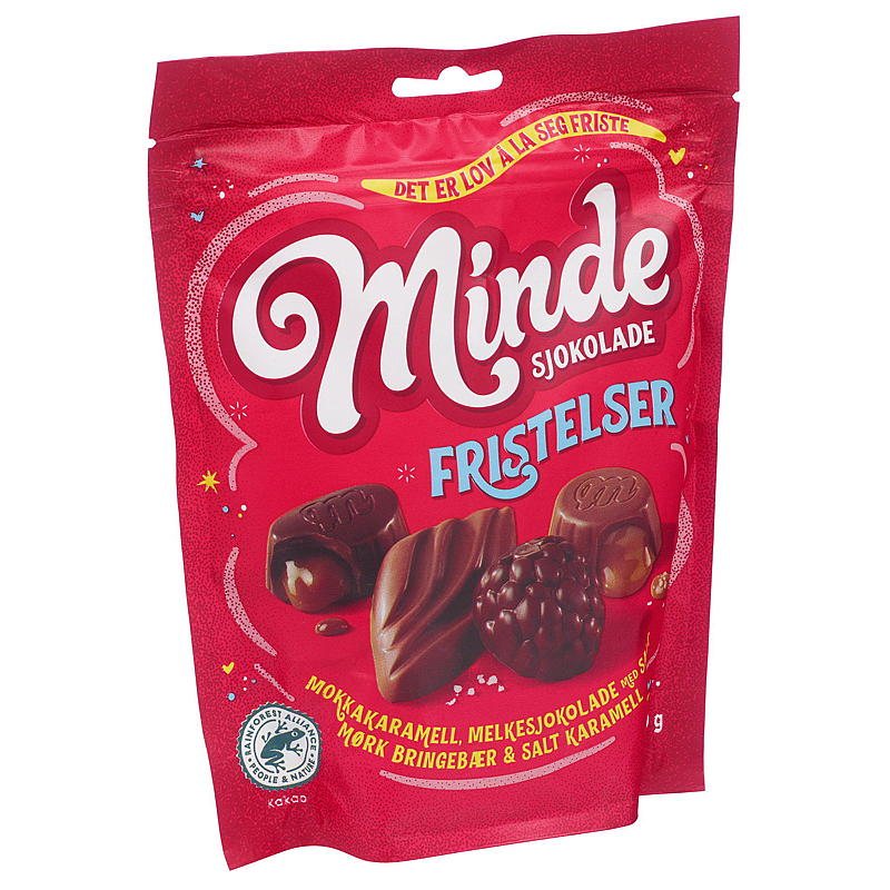 Minde Minde fristelser 250 g, rød