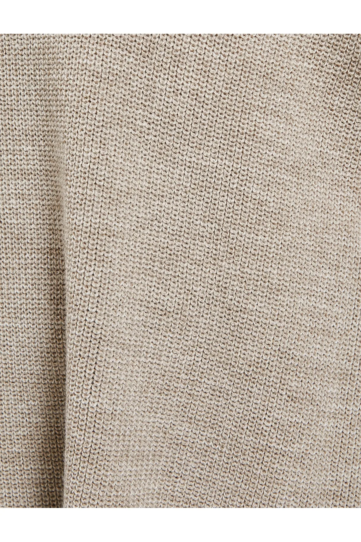 Koton  Pullover mit V-Ausschnitt, Oversize-Langarm, Kaschmir-Struktur