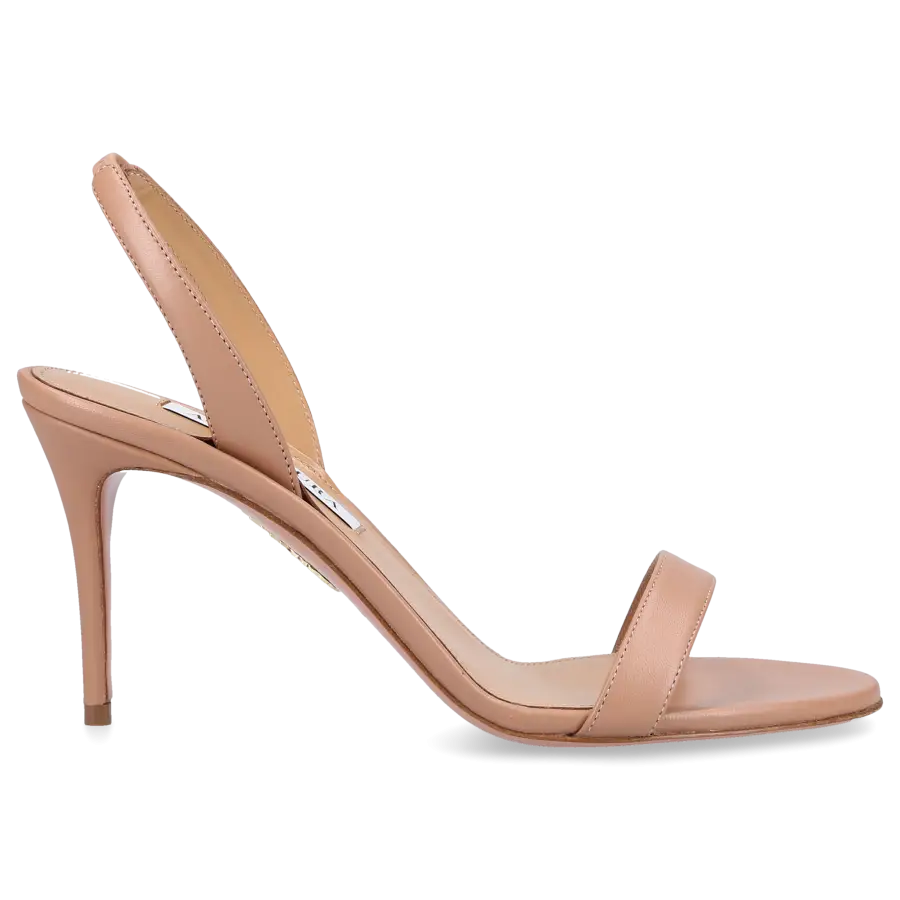 Aquazzura - Sandalen SO NUDE 85 Nappaleder - braun