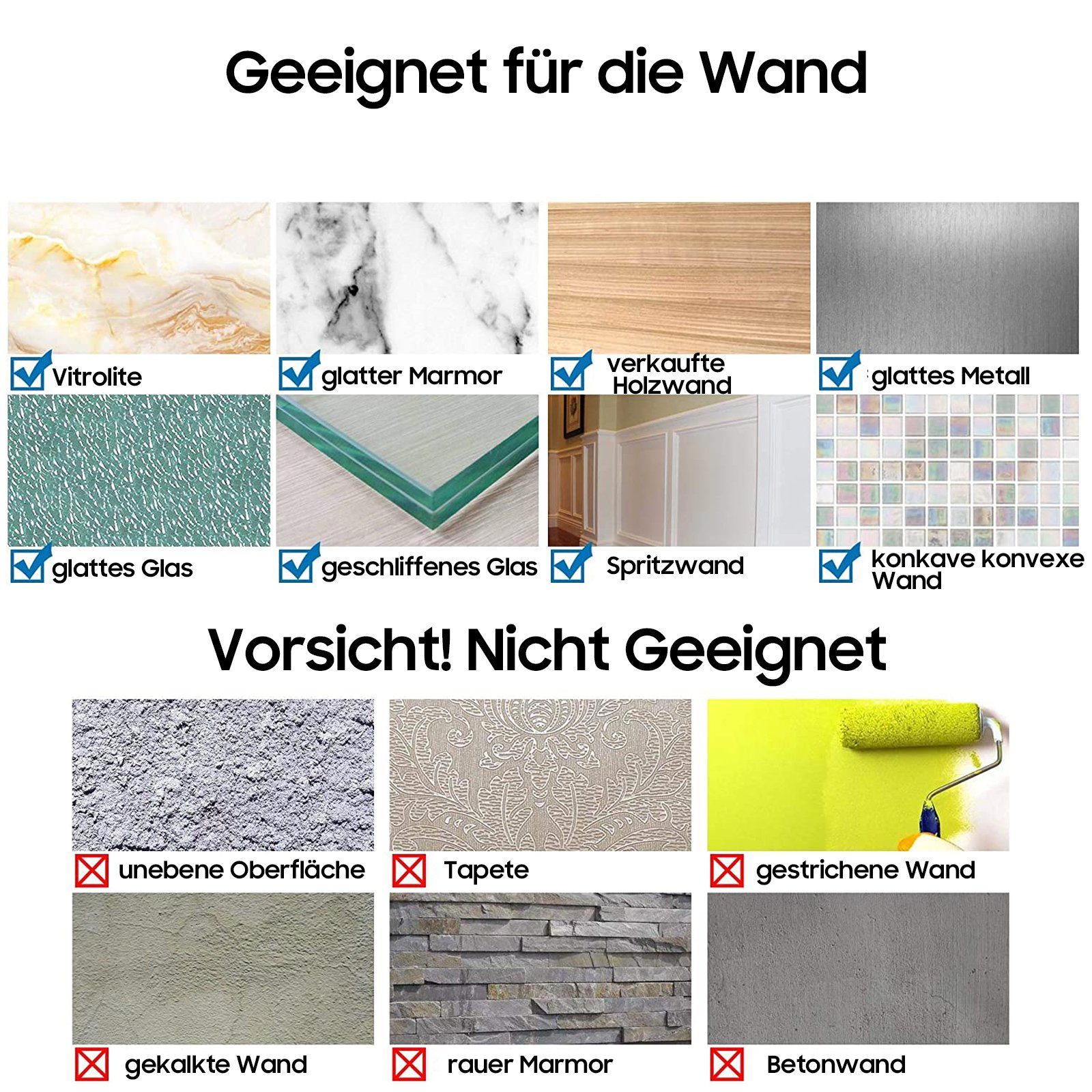 iceagle Duschablage Duschablage Schwarz Eckregal, Dreieck Duschkorb, Badregal Ohne Bohren, Badezimmer-Dreiecksregal ohne Bohren für Balkon, Schlafzimmer, 2-Pack, 4 Häkchen, Stanzen/Einfügen, Hochwertiges Raumfahrt-Aluminium