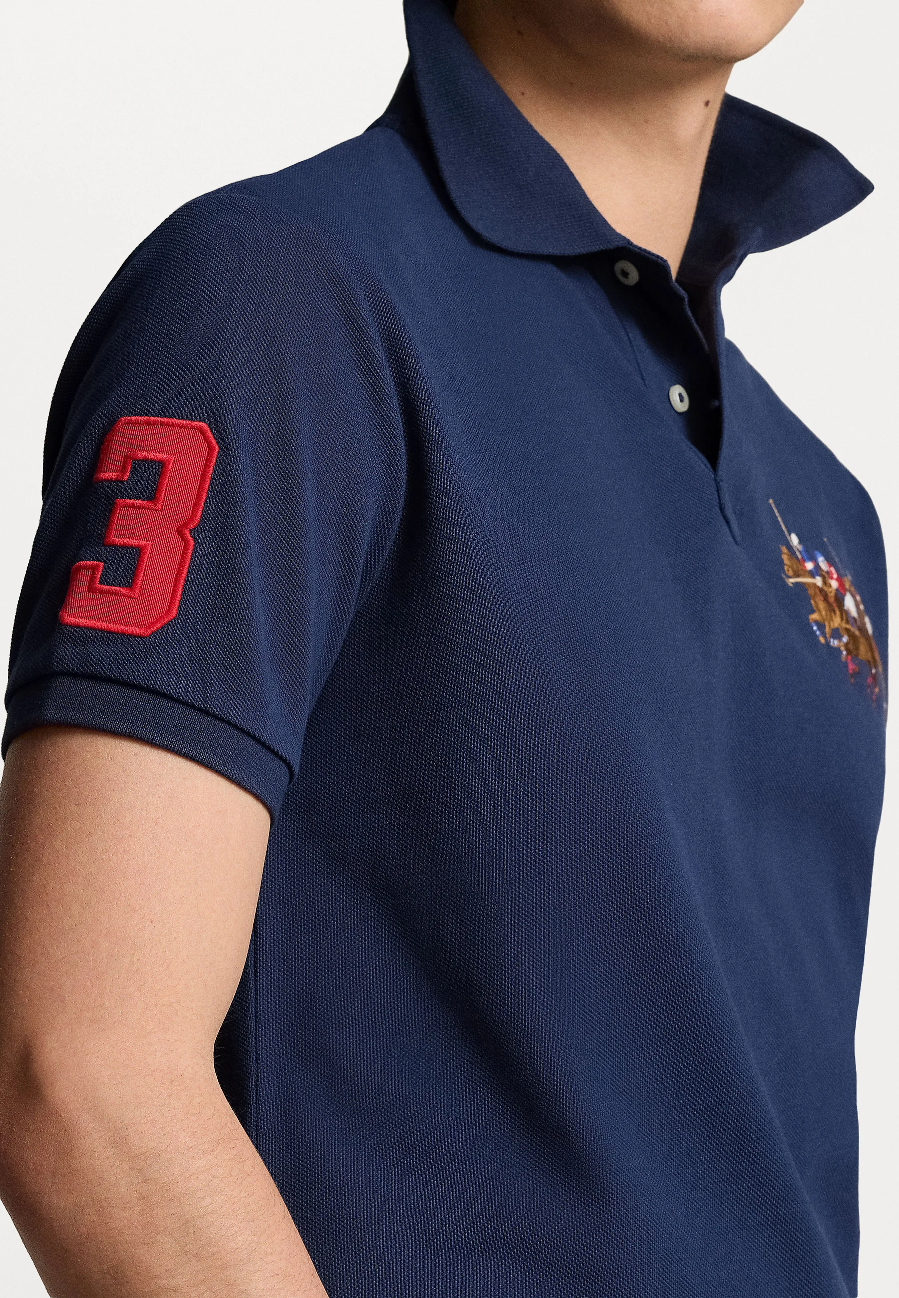Polo Ralph Lauren CUSTOM SLIM FIT TRIPLE-PONY - Polo