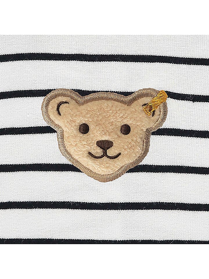 Steiff Longsleeve in Weiß/ Dunkelblau günstig kaufen 56
