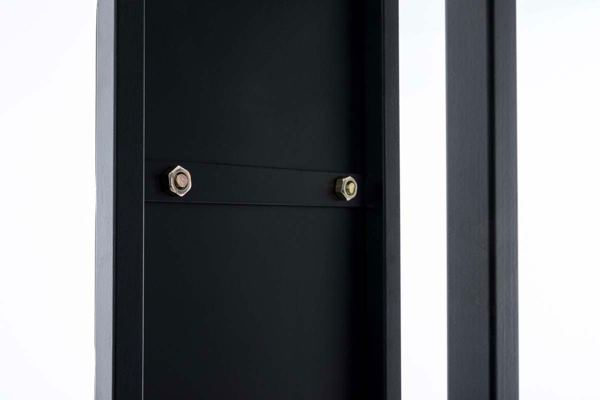 CLP Kaminholzregal Spark, BxTxH:25x25x80 cm, Edelstahl oder Metall