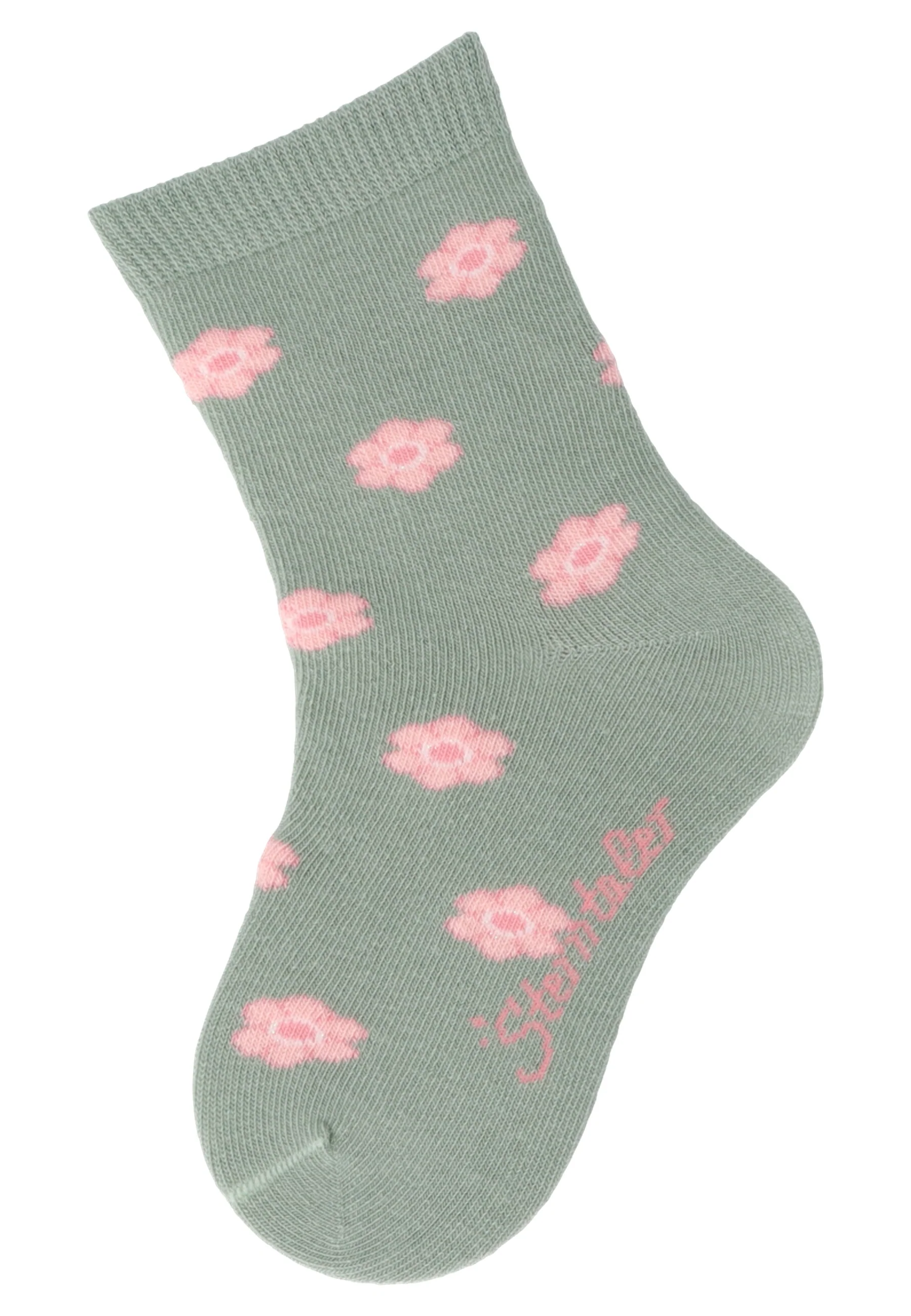 Socken im 6er Pack mit Struktur in mattrosa
