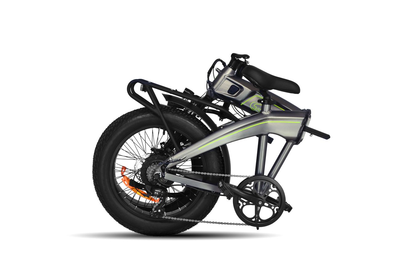 SachsenRad E-Folding Bike F6 Safari Fatbike
