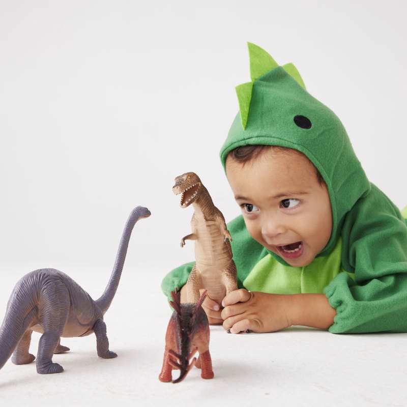 Grand baril de figurines de dinosaures Oxybul