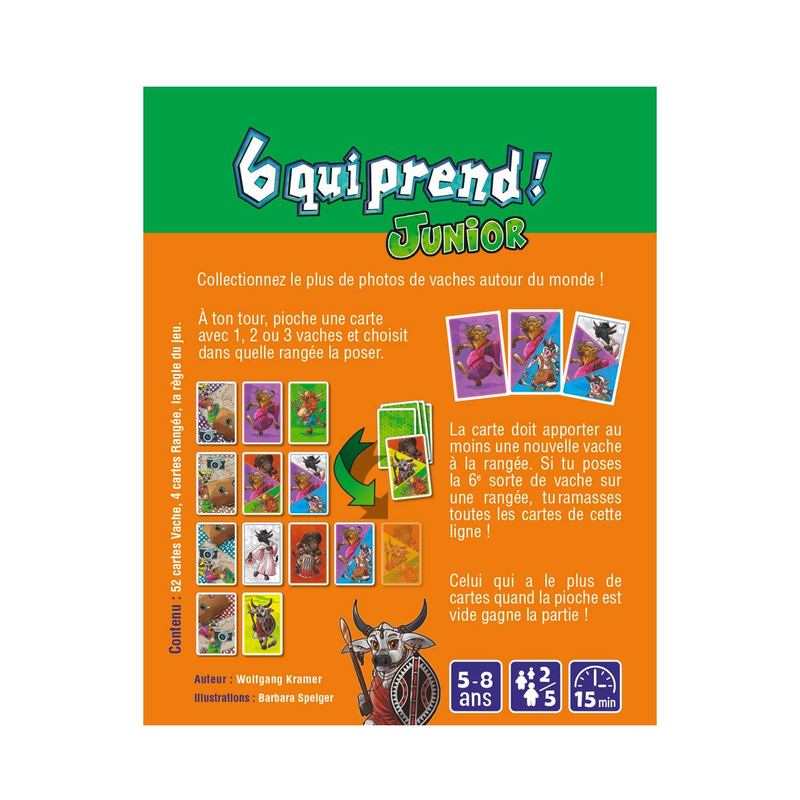 Gigamic Jeu de cartes 6 qui prend junior