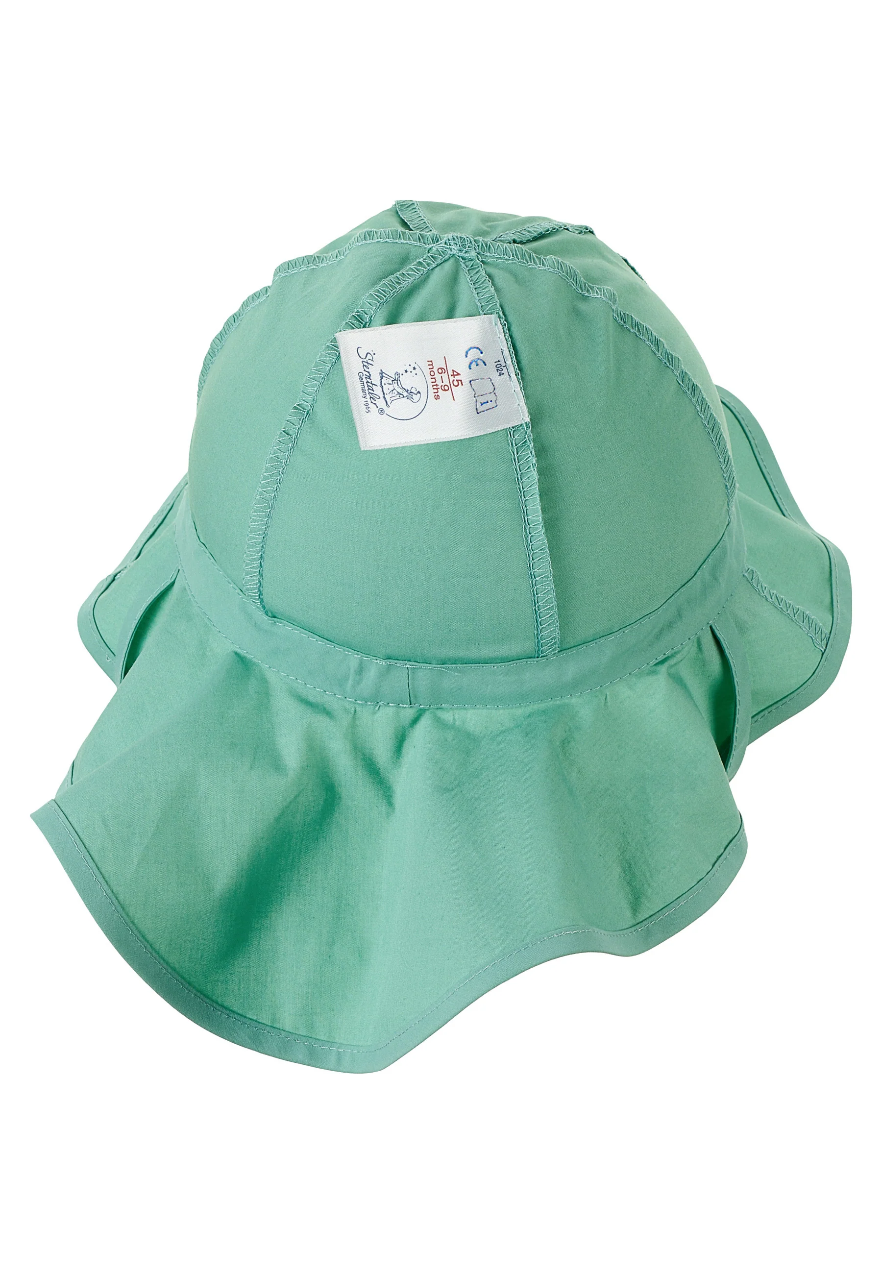 Flapper aus UV-Popeline (Bio) unifarben, UV 50+