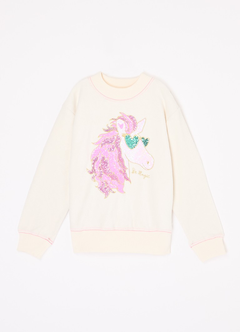 Pulover cu paiete Billieblush