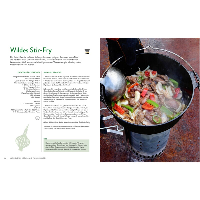HEEL Verlag Buch: Wild im Dutch Oven