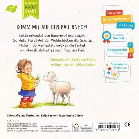 Lotta entdeckt die Welt: Auf dem Bauernhof