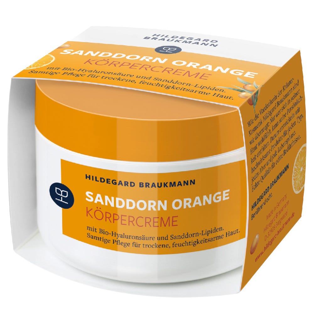 Hildegard Braukmann Sanddorn Orange Körpercreme 200 ml