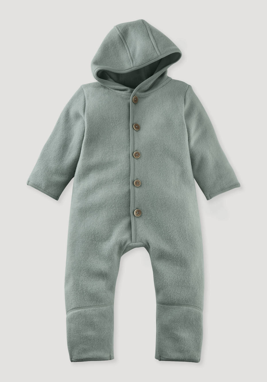 Softfleece-Overall aus reiner Bio-Baumwolle
