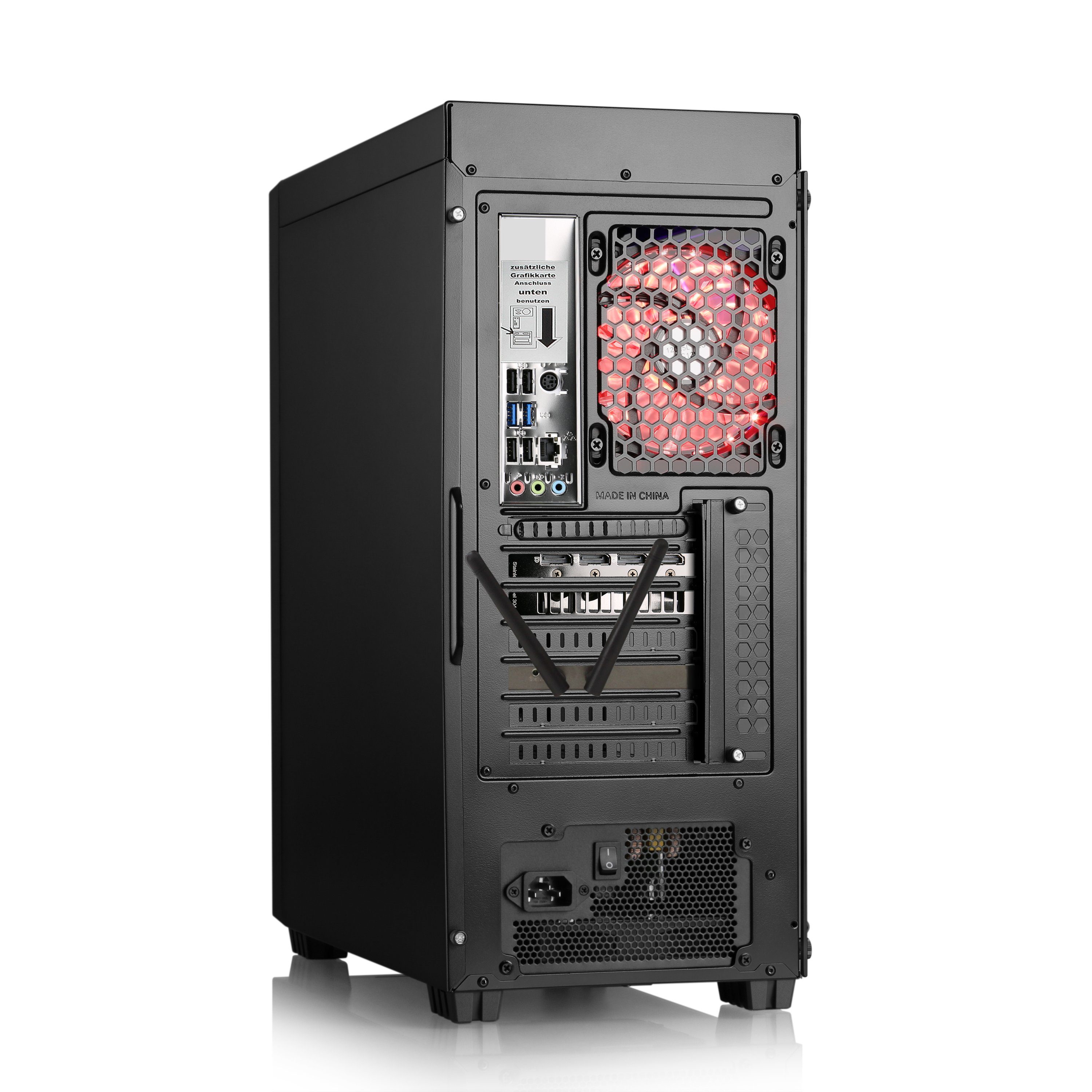 CSL Speed L5110 Gaming-PC (Intel® Core i5 12400F, GeForce RTX 4060, 16 GB RAM, 1000 GB SSD, Luftkühlung)