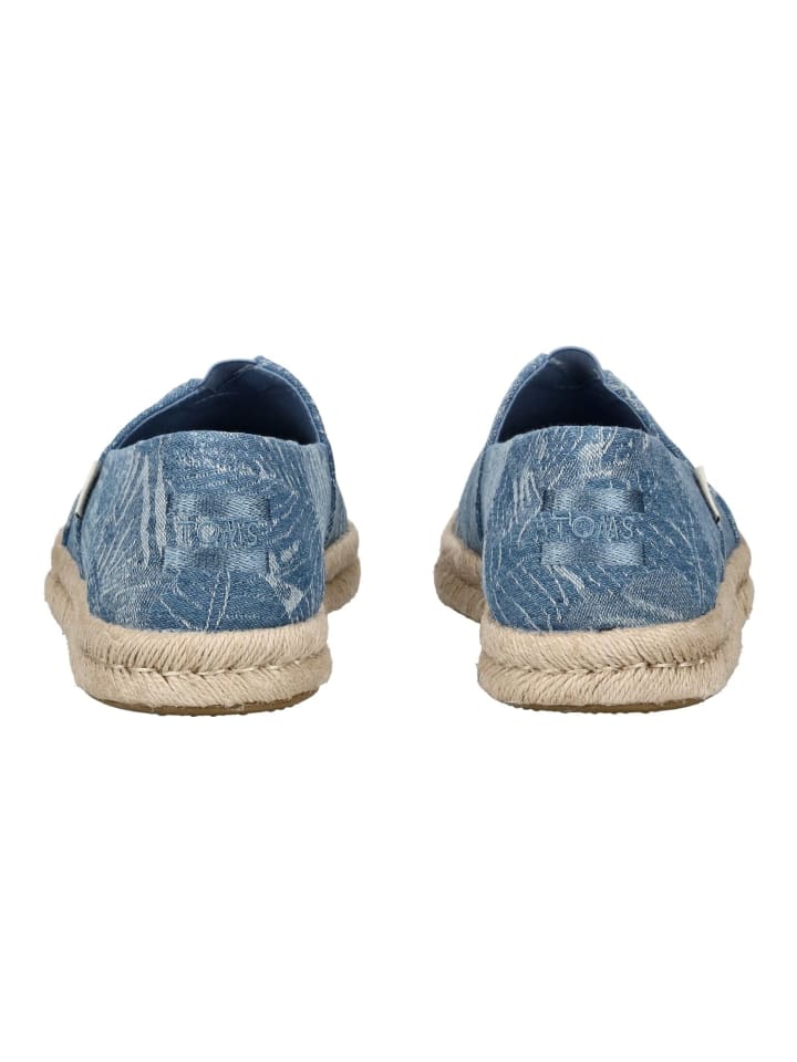 TOMS Slipper in Blau günstig kaufen
