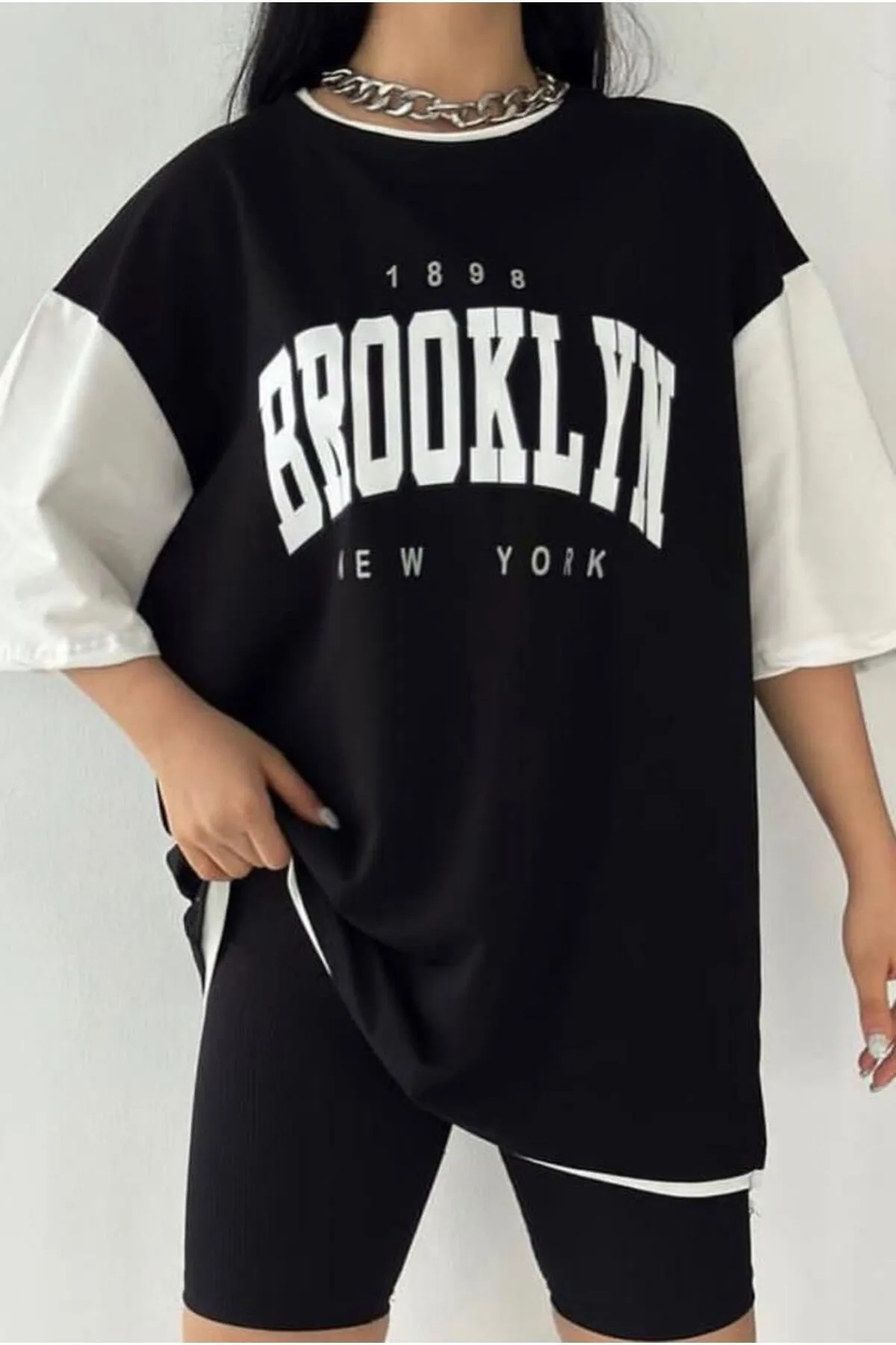 MOONBULL  T-Shirt - Schwarz - Oversized