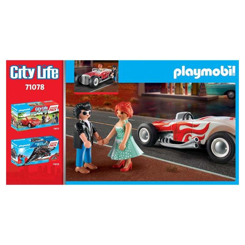 71078 Voiture vintage couple Playmobil City Life