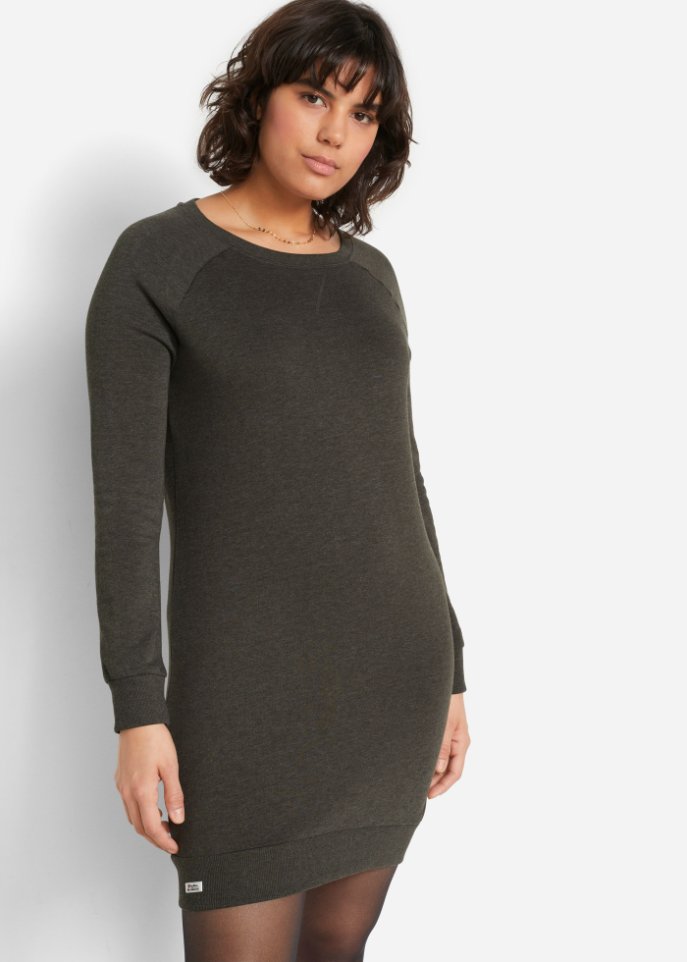 Sweatkleid mit Raglanärmeln