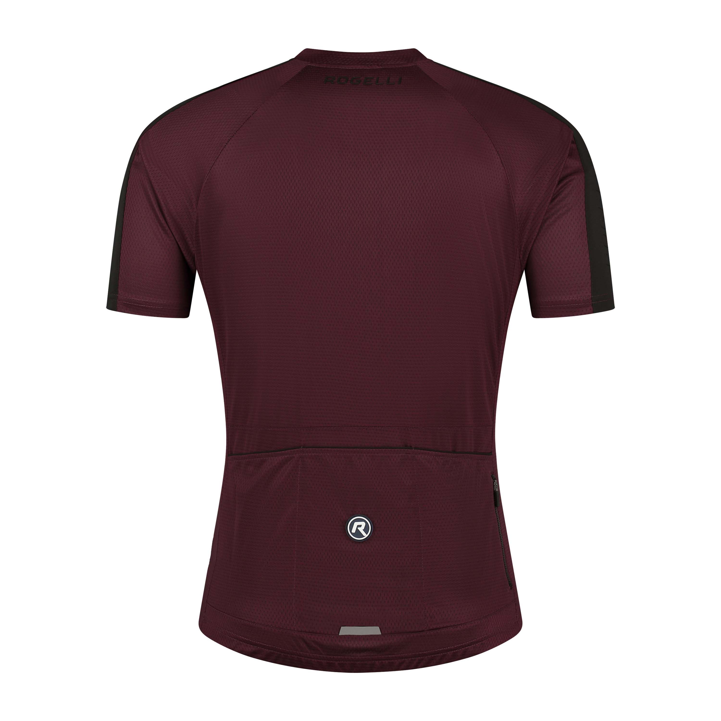 Rogelli Explore Bordeaux Herren Radtrikot