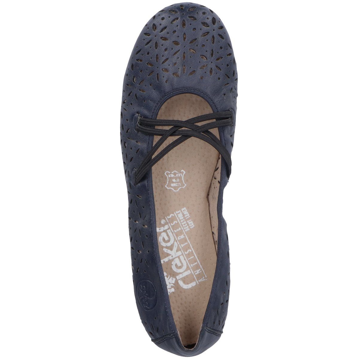 Rieker 41481 Damen Ballerina Cut-Outs