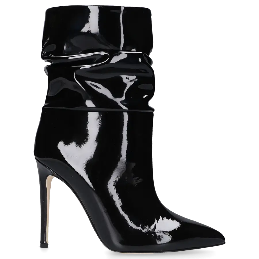 Paris Texas - Stiefel SLOUCHY 105 Lackleder - schwarz