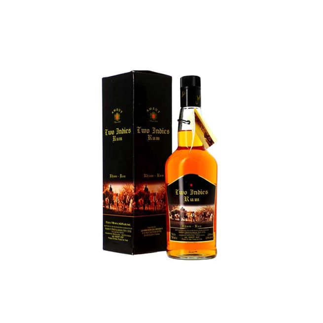Rhum Blended Rhum Amrut Rhum Ambré, Two Indie Rum 42,8°