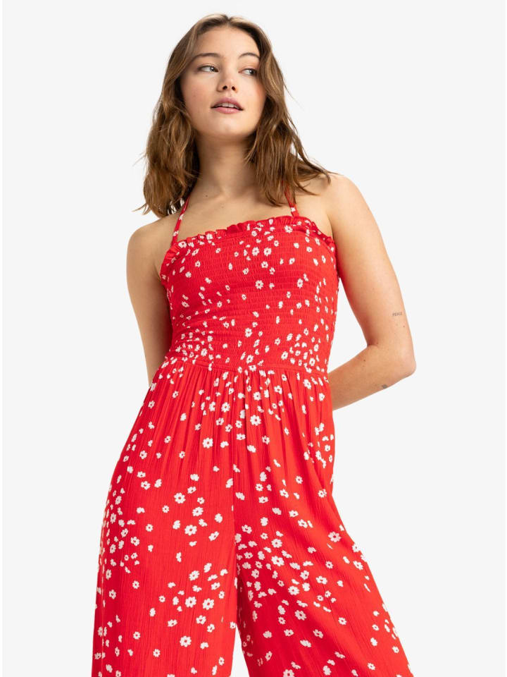 Roxy Jumpsuit Palm Groves in Rot günstig kaufen