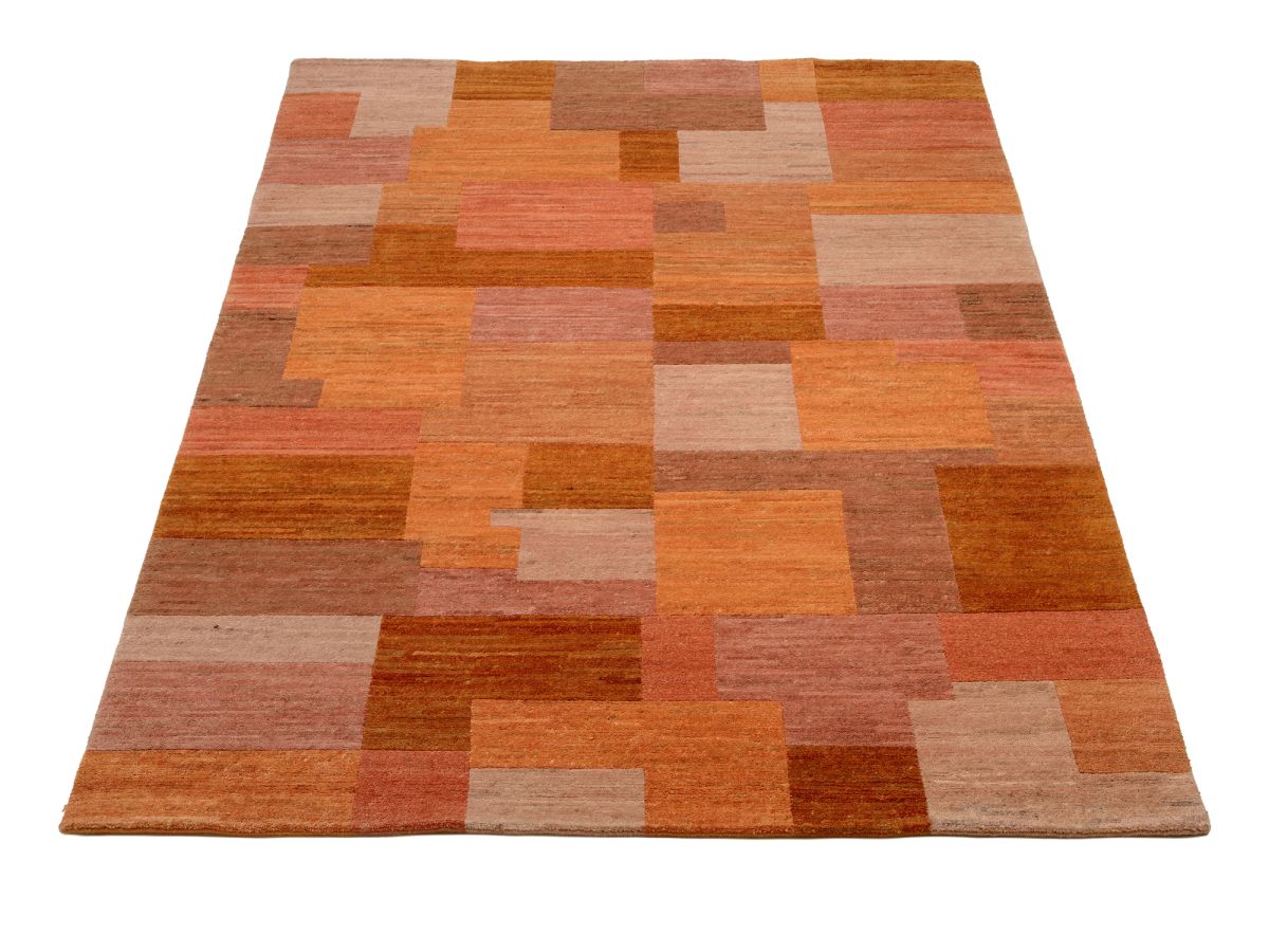 Teppich aus Nepal Lantara Orange 170 x 240 cm