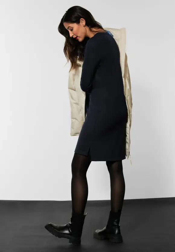 Street One Sweatkleid in Unifarbe