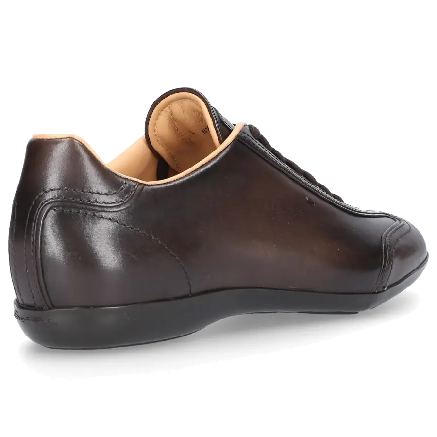 Santoni - Sneaker low AMG Kalbsleder - braun