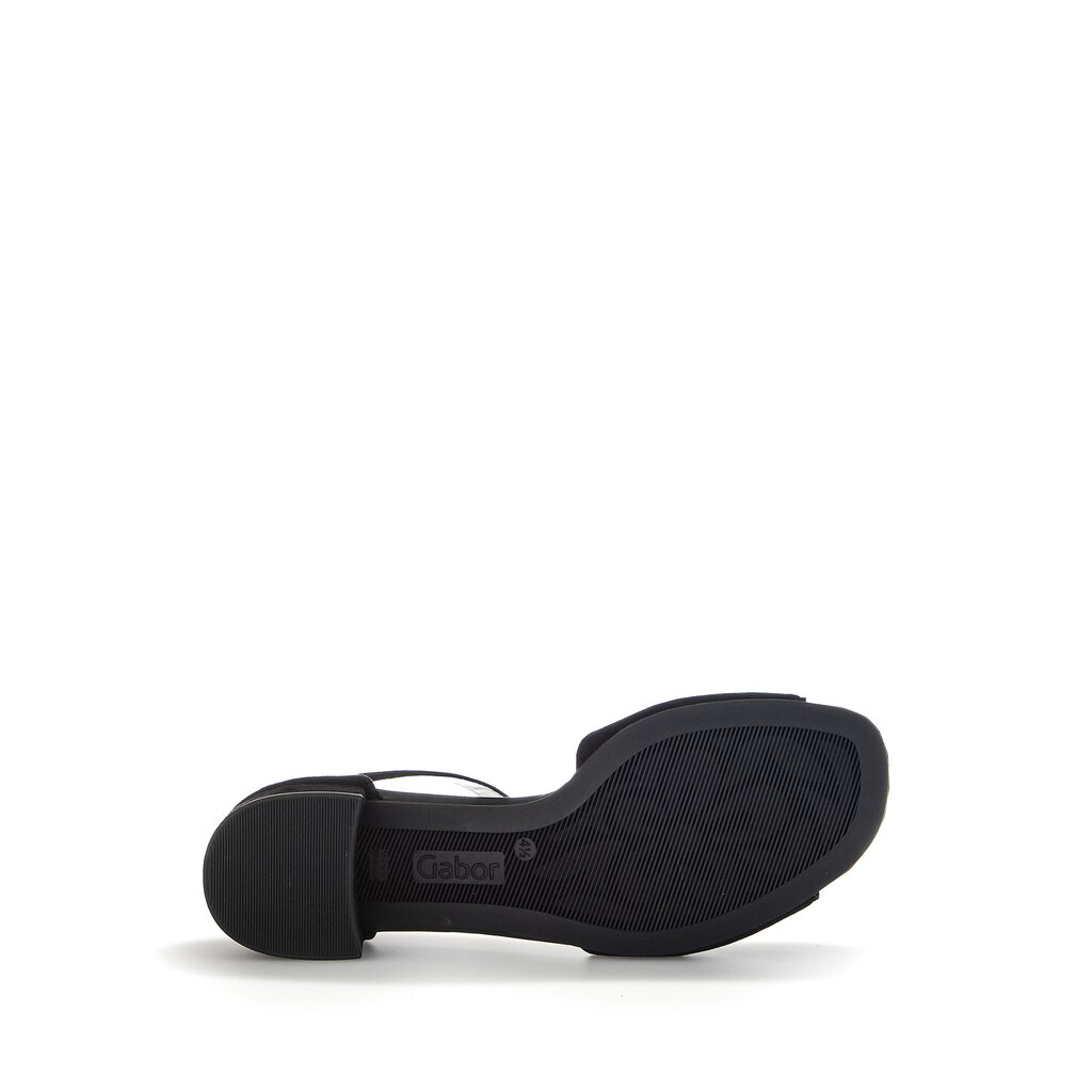 Gabor fashion Riemchensandale schwarz