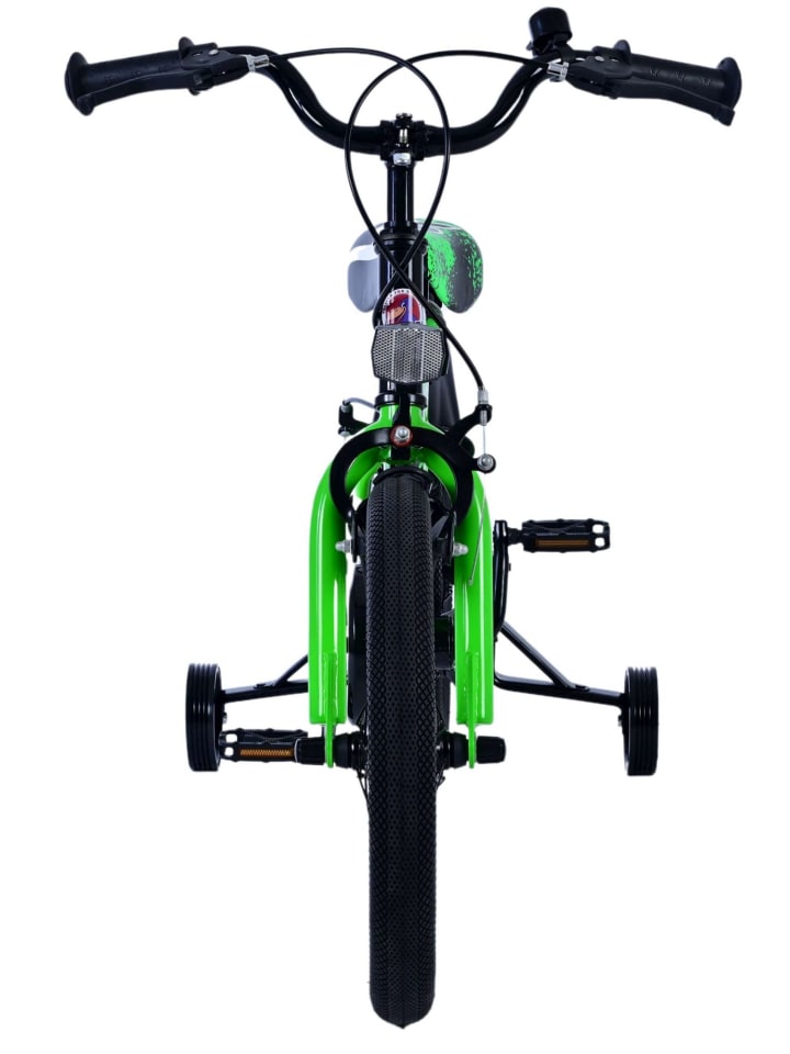 Volare Kinderfahrrad Sportivo für Jungen 16 Zoll Kinderrad Neon Schwarz Grün 4 Jahre günstig kaufen onesize