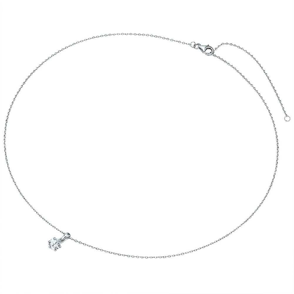 Trilani Collier en diamant Argent sterling Lab Grown Diamond en Argent collier