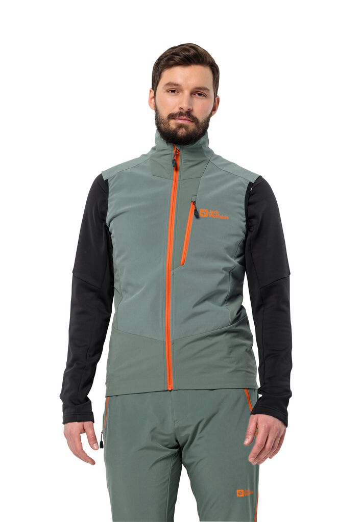 ALPSPITZE VEST M Softshellweste mit RECCO Ortungssystem Herren