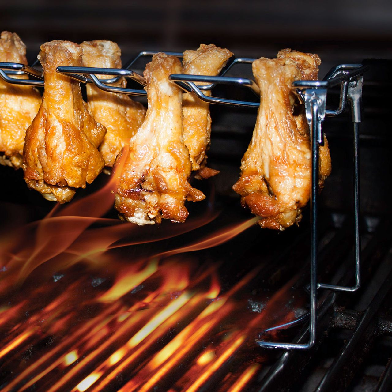 Jim Beam Chicken Wing Grillgestell