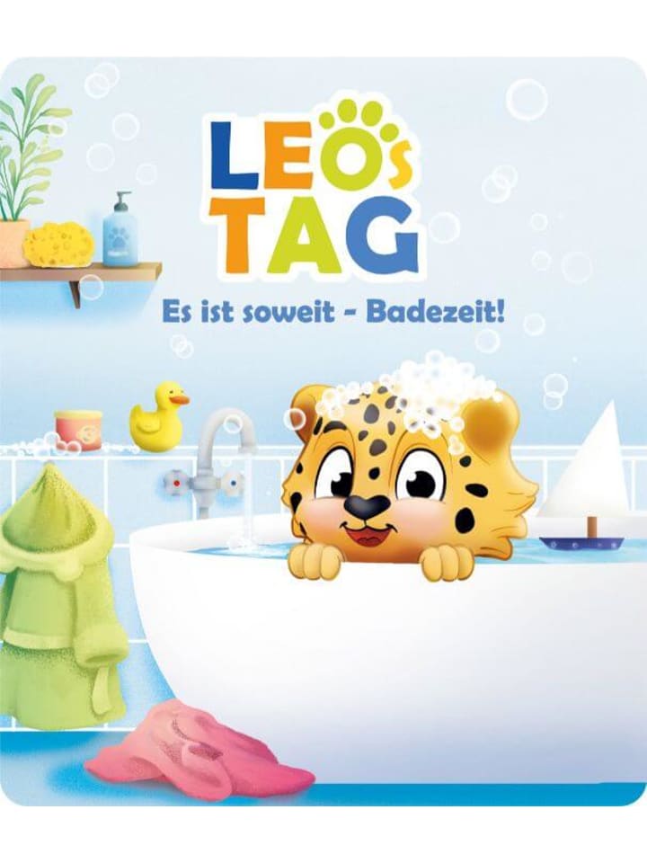 tonies Hörspielfigur Leos Tag - Es ist so weit – Badezeit!, ab 3 Jahre günstig kaufen onesize