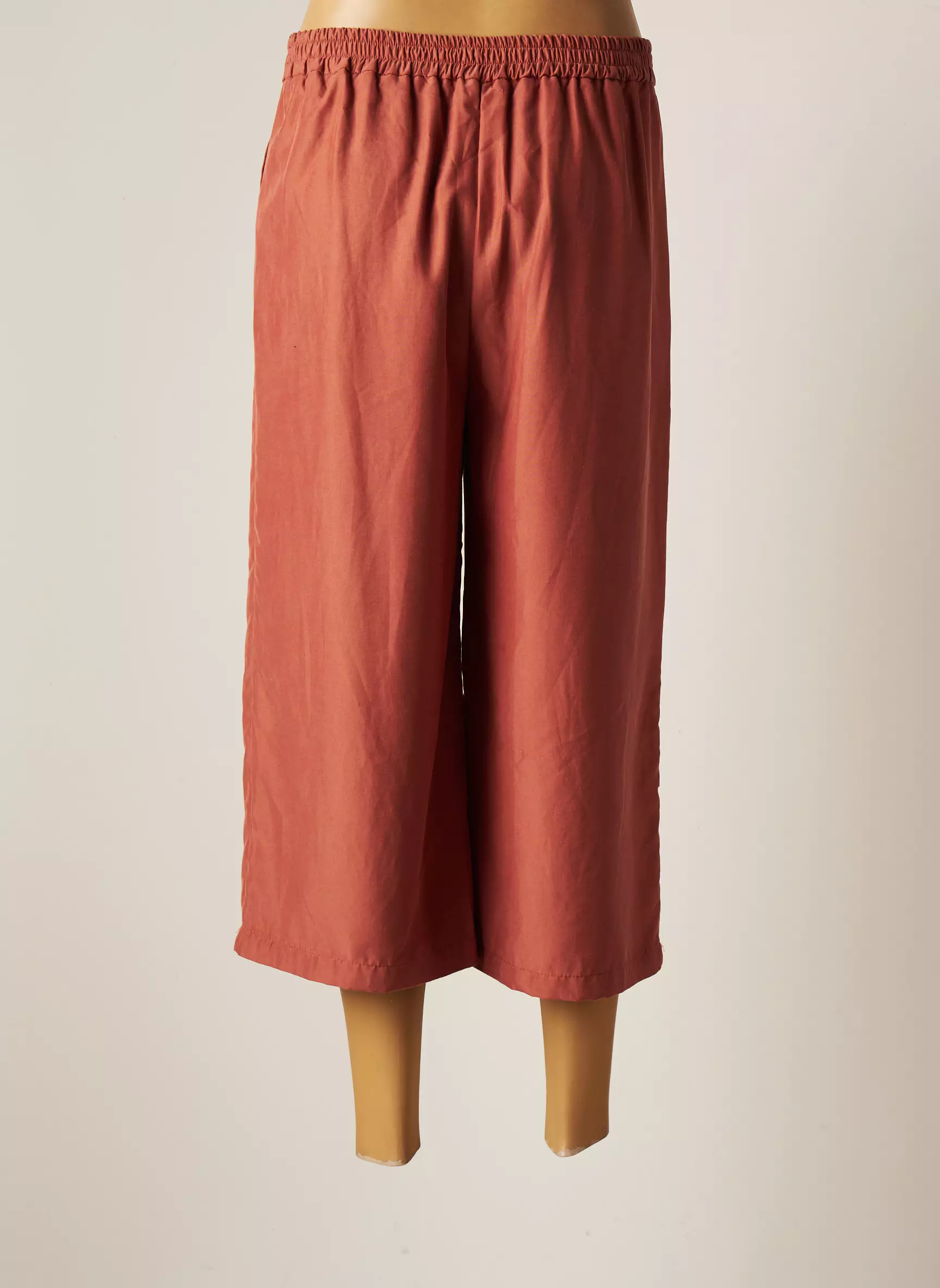 Julie Guerlande Pantacourts Femme couleur orange