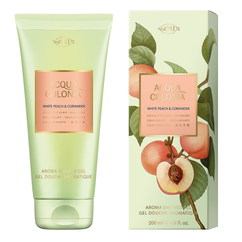 Acqua Colonia White Peach & Coriander Aroma Shower Gel