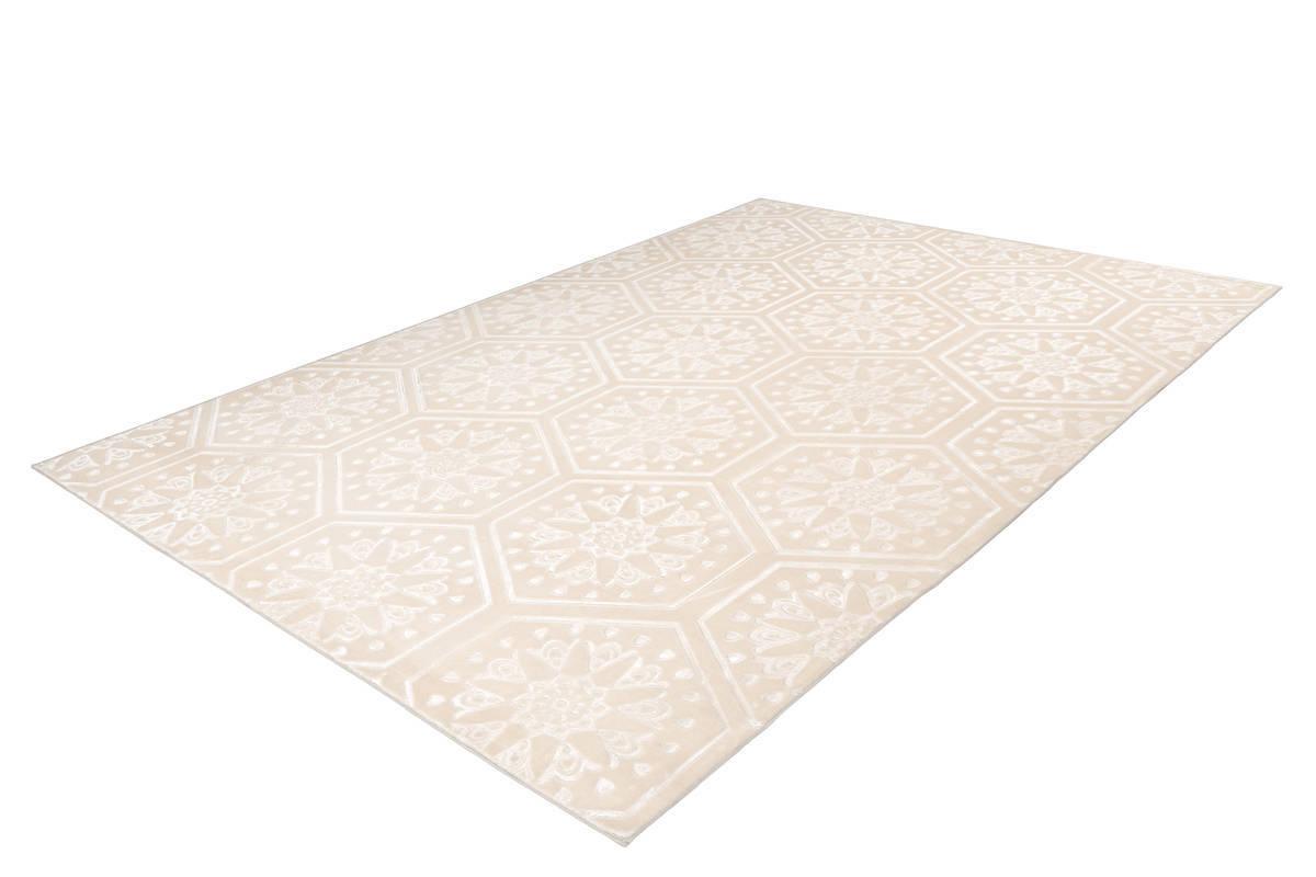 Arte Espina Hochflorteppich Monroe 200 Creme