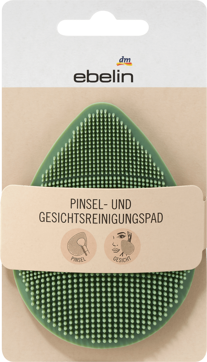 Pinsel- und Gesichtsreinigungspad Professional, 1 St