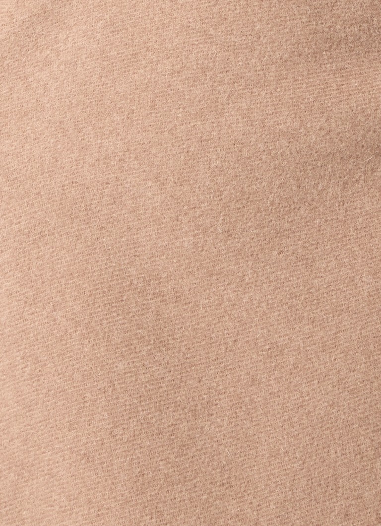 MaxMara Abito -kaksipuolinen kamelinvillainen takki solmittavalla vyöllä