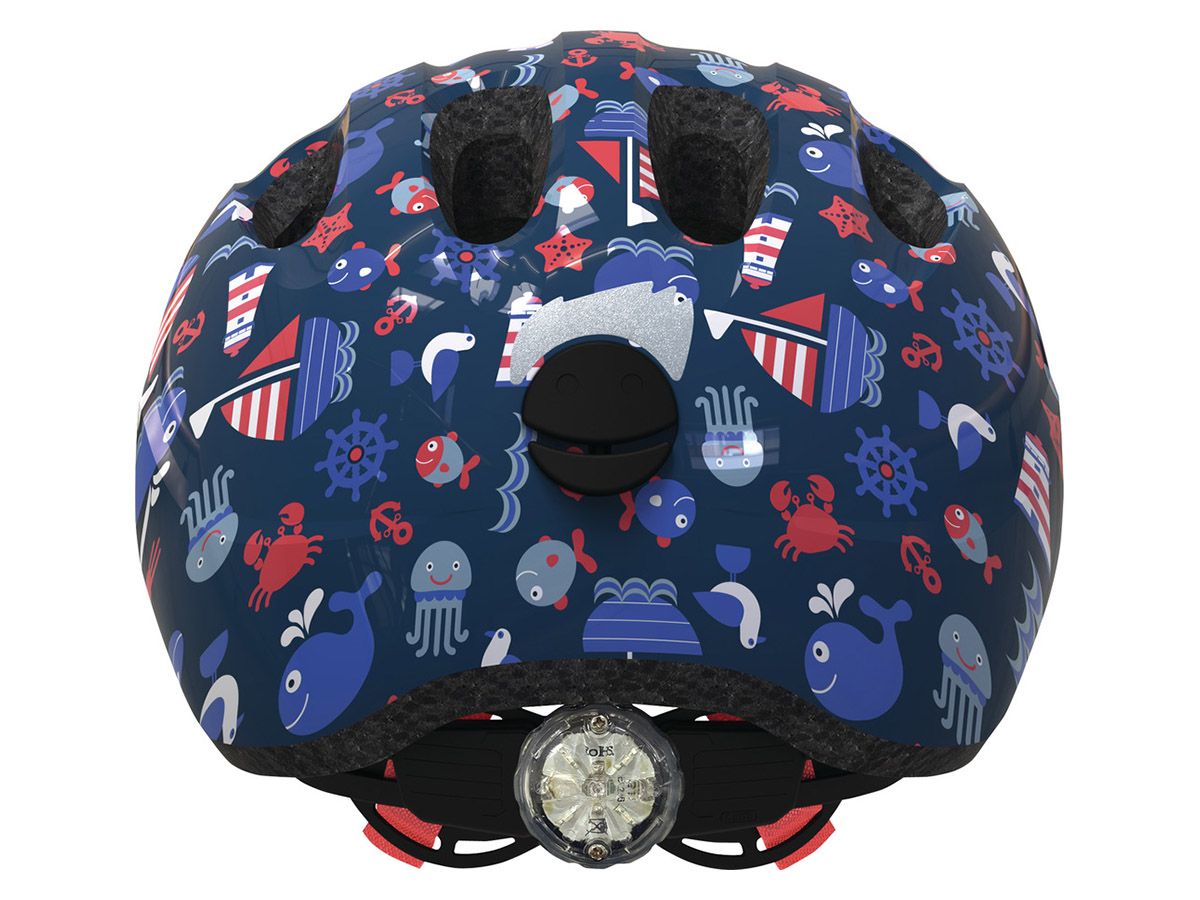 Abus Smiley 2.1 Blue Maritim Kinderfahrradhelm