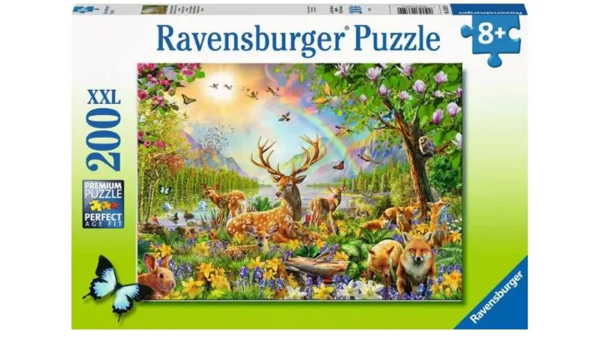 Ravensburger Puzzle - Anmutige Hirschfamilie, 200 Teile