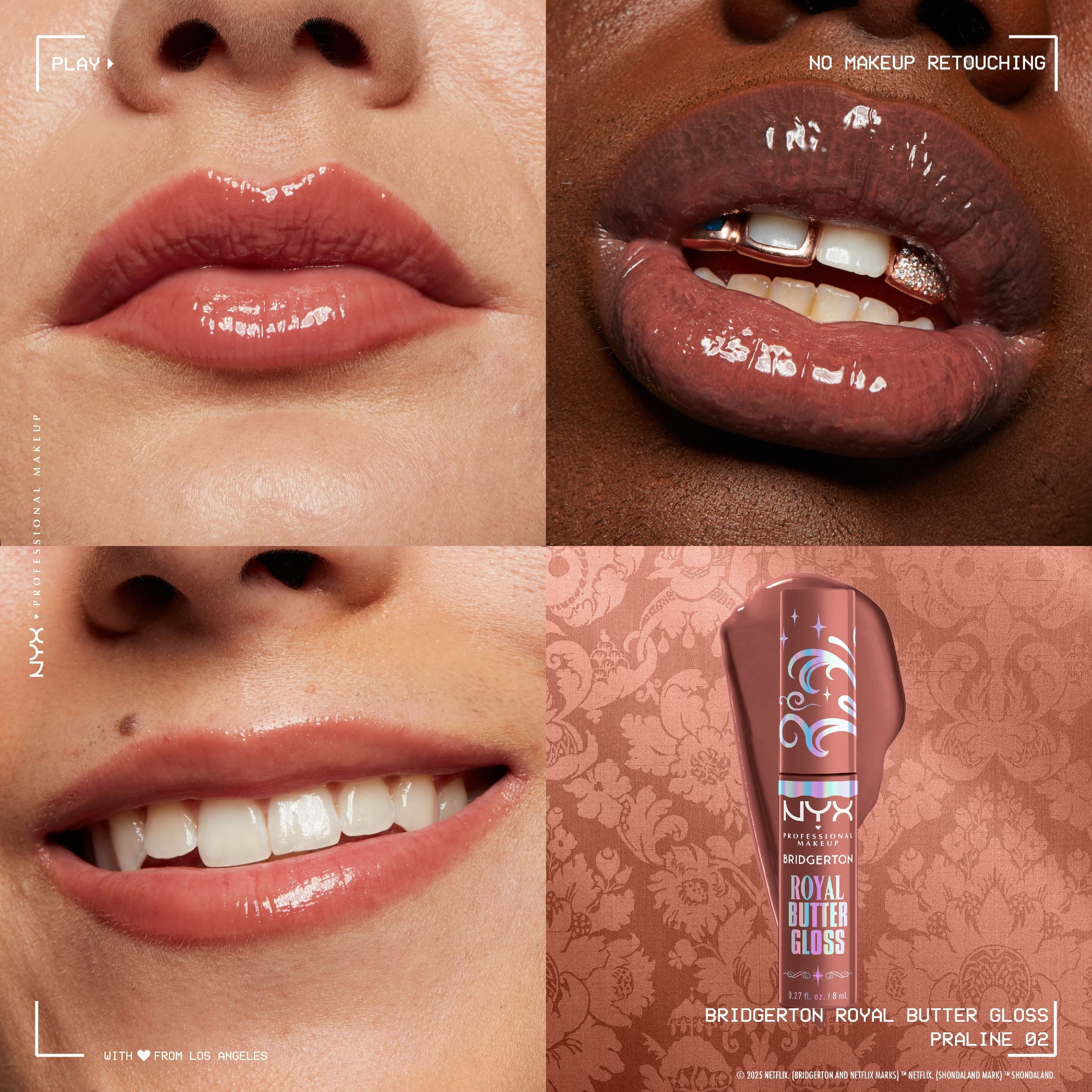 Bridgerton Royal Butter Gloss na pery - Lesk