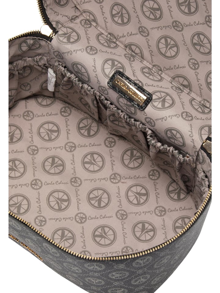 Carlo Colucci Kosmetiktasche Craighero in Schwarz günstig kaufen onesize