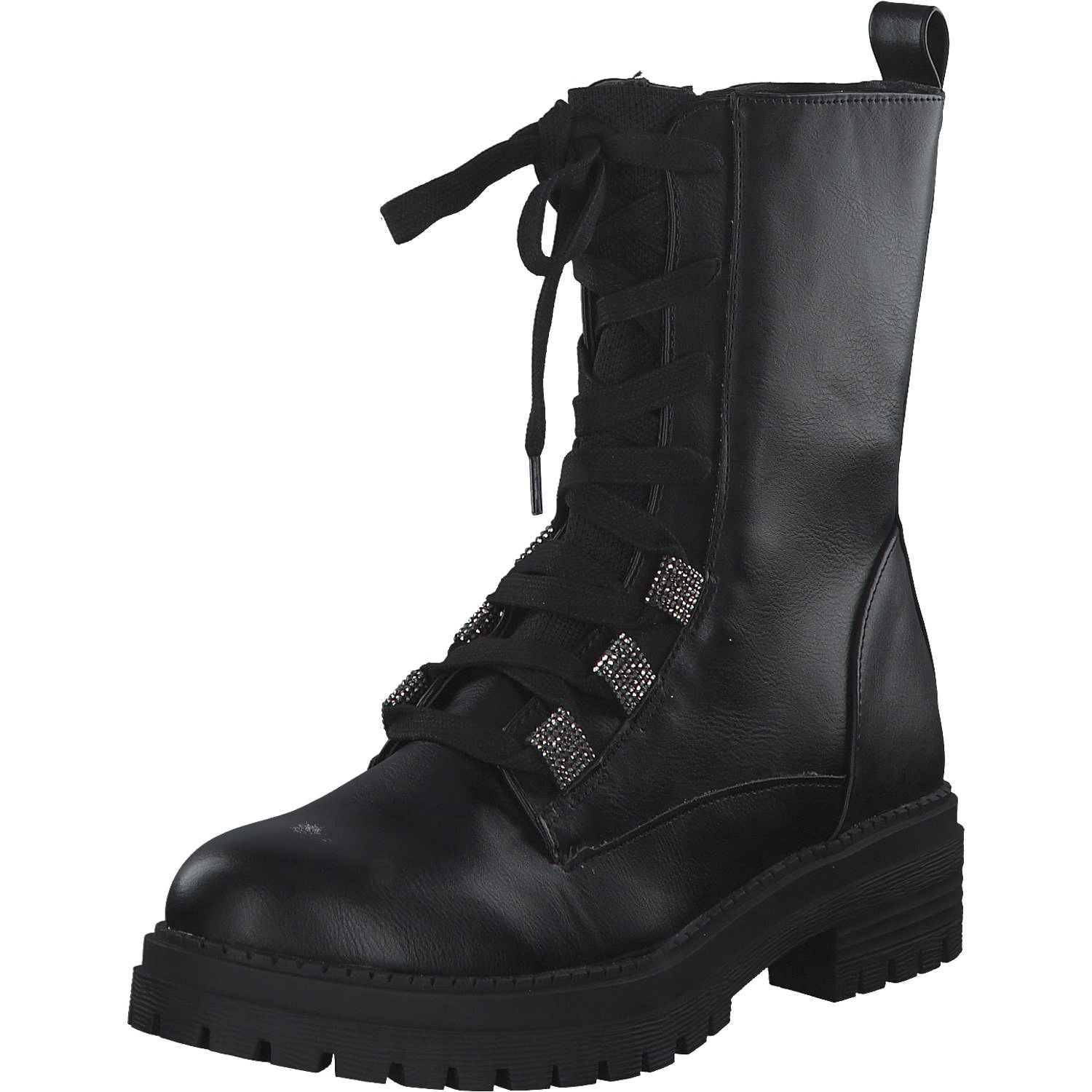 La Strada 2203697, Stiefeletten, Damen, Schwarz (glänzend)