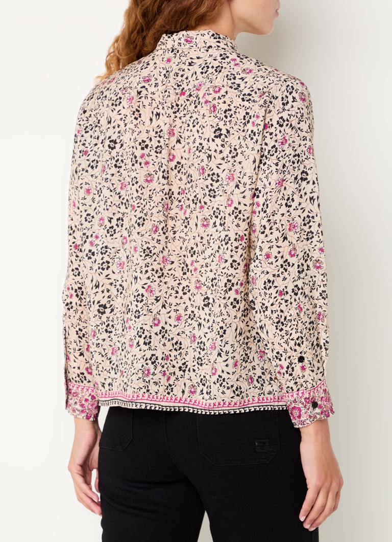 Μπλούζα Gerard Darel Briana με φλοράλ print και σχέδιο Briana